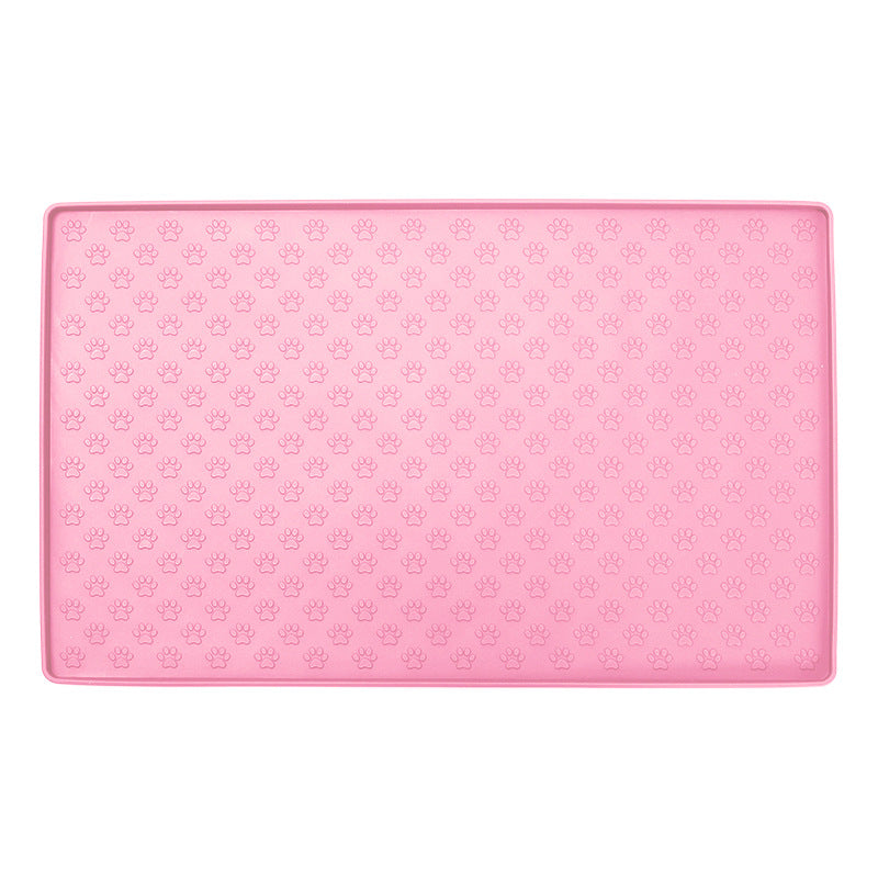 Sip & Purr Fountain Mat — Waterproof Silicone, Various Sizes