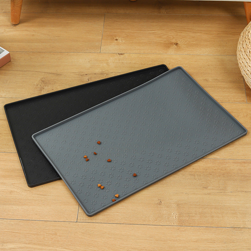 Sip & Purr Fountain Mat — Waterproof Silicone, Various Sizes