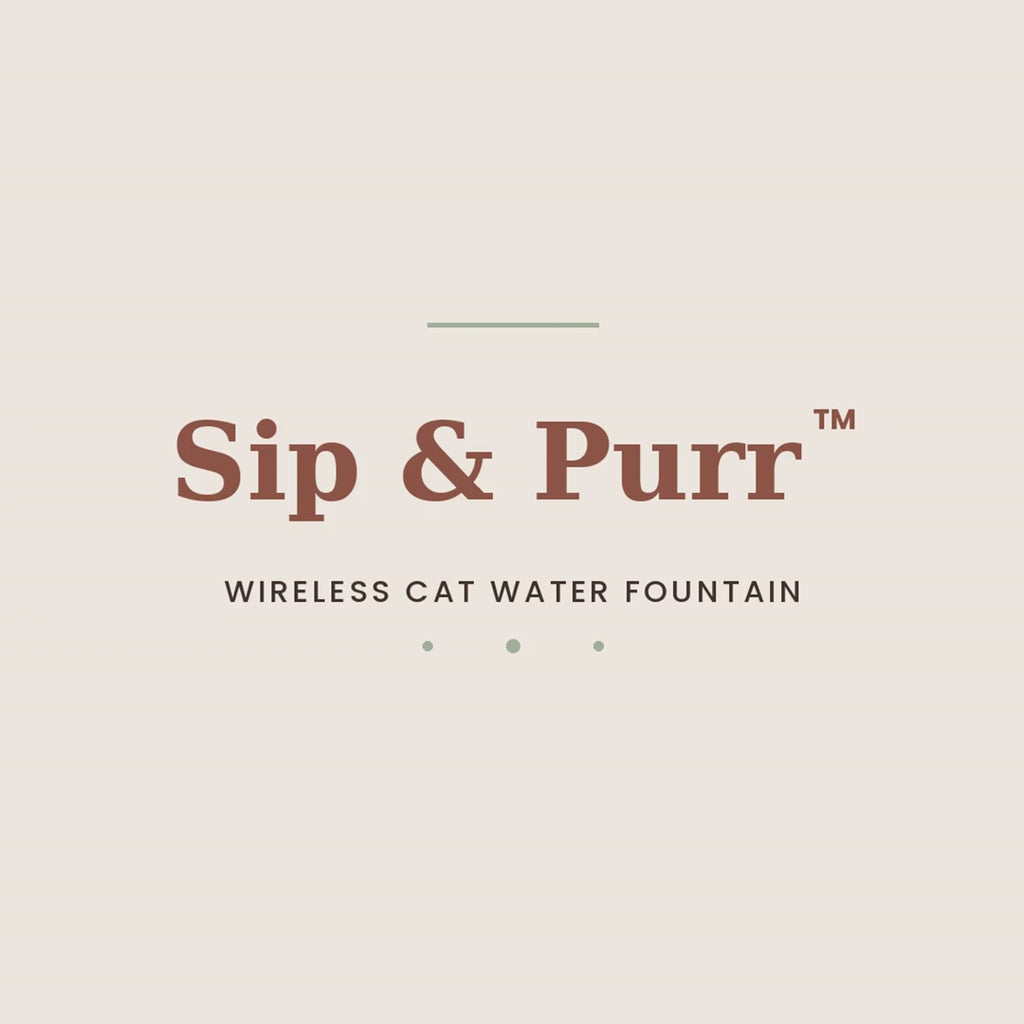 Wireless Cat Water Fountain | Sip & Purr™
